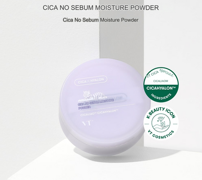 VT CICA NO SEBUM MOISTURE POWDER – 5g