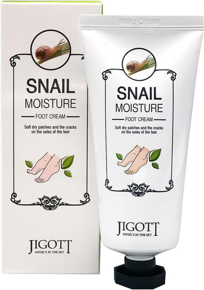 Jigott - Snail Moisture Foot Cream - 100ml CREMA PIEDI🦶