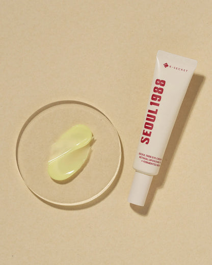Ksecret Seoul 1988 Crema contorno occhi con liposomi retinici al 4% e fagioli fermentati 30 ml - riduce rughe e zampe di gallina