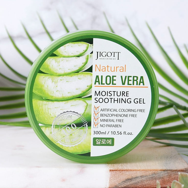 Jigott - Natural Aloe Vera Moisture Soothing Gel - 300ml 🌿💧