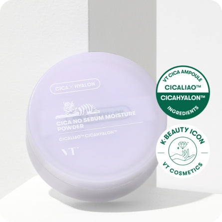 VT CICA NO SEBUM MOISTURE POWDER – 5g