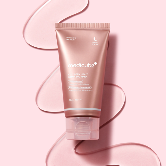 Medicube - Maschera peel-off al collagene per la notte - Maschera rassodante per la notte - 75 ml