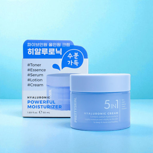 PRETTYSKIN - 5In1 Hyaluronic Cream - 50ml