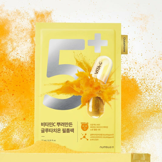 Maschera in tessuto Numbuzin No.5 Vitamin Spotlight