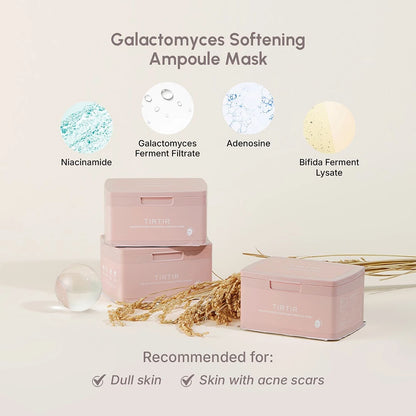 Maschera in fiala Tirtir Galactomyces 350 g antirughe, idratante, illuminante