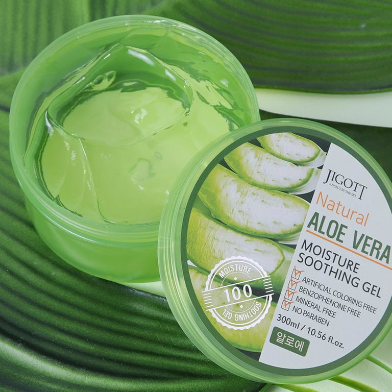 Jigott - Natural Aloe Vera Moisture Soothing Gel - 300ml 🌿💧